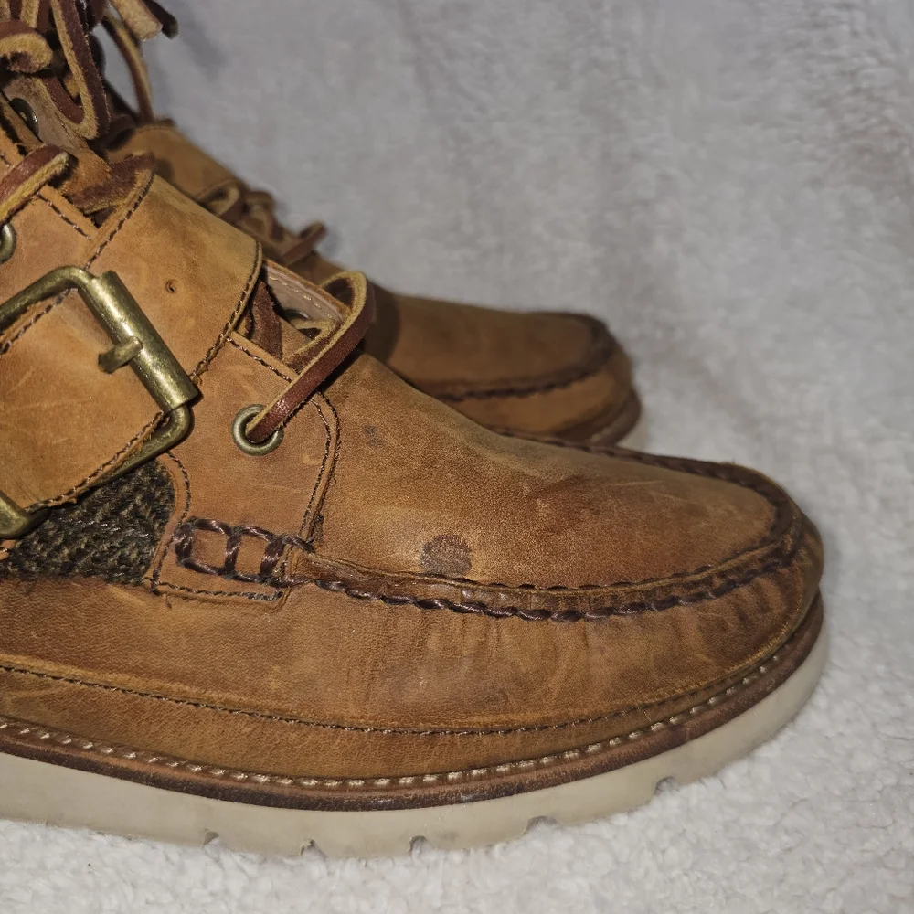 Polo Ralph Lauren Men's Brown Leather Boots